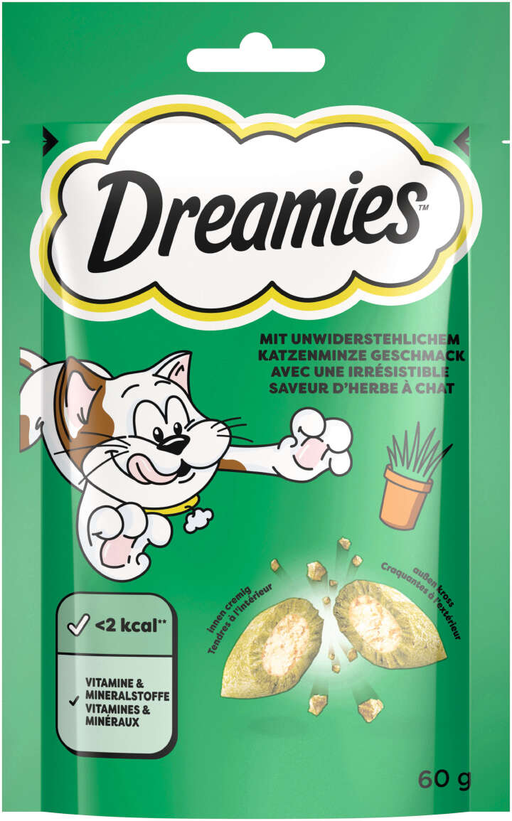 Dreamies Katzenleckerli mit Katzenminze